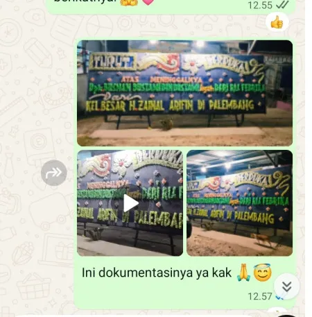 Pengiriman Papan Bunga Duka Kaligayam Wedi