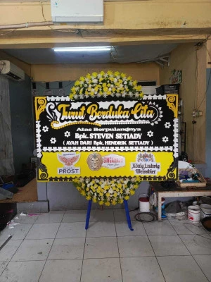 Papan Bunga di Kaligayam Wedi